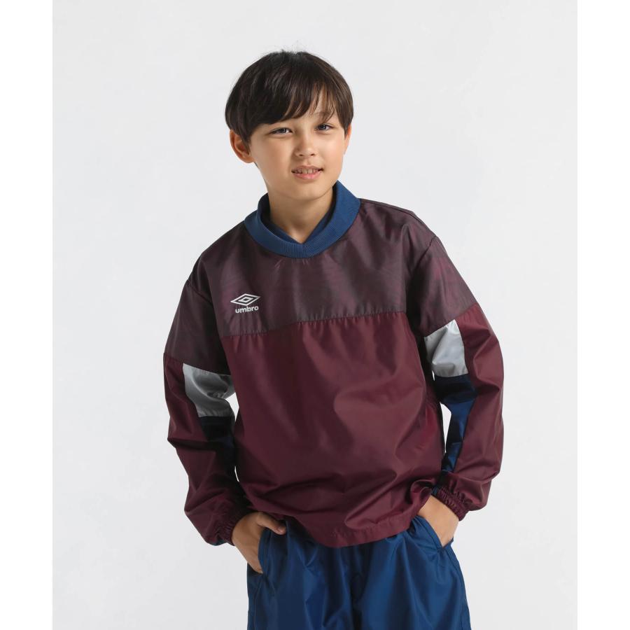 umbro 公式 アンブロ ジュニア THE THIRD ラインドクロストップ