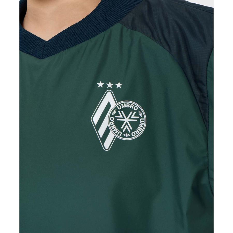 公式 THE THIRD by UMBRO NAGAMOCHIラインドピステトップ ジュニア 防風 はっ水 サッカー フットボール UF5FWB30J 25FW