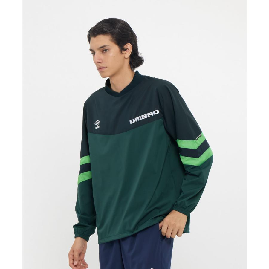 umbro（アンブロ） 公式 THE THIRD by UMBRO ラインドクロストップ