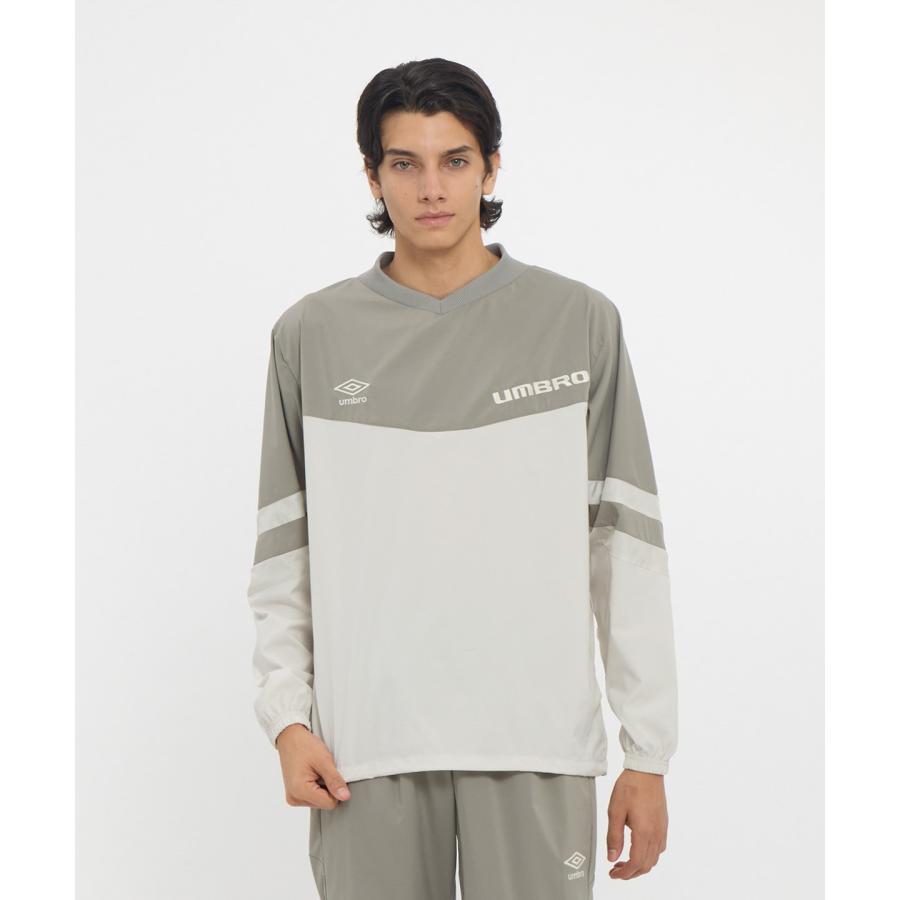 umbro（アンブロ） 公式 THE THIRD by UMBRO ラインドクロストップ