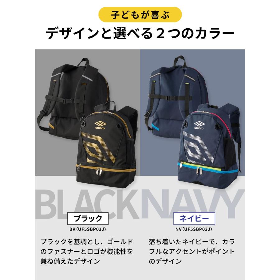 umbro（アンブロ） 公式 洗えるバックパック 子ども ジュニア