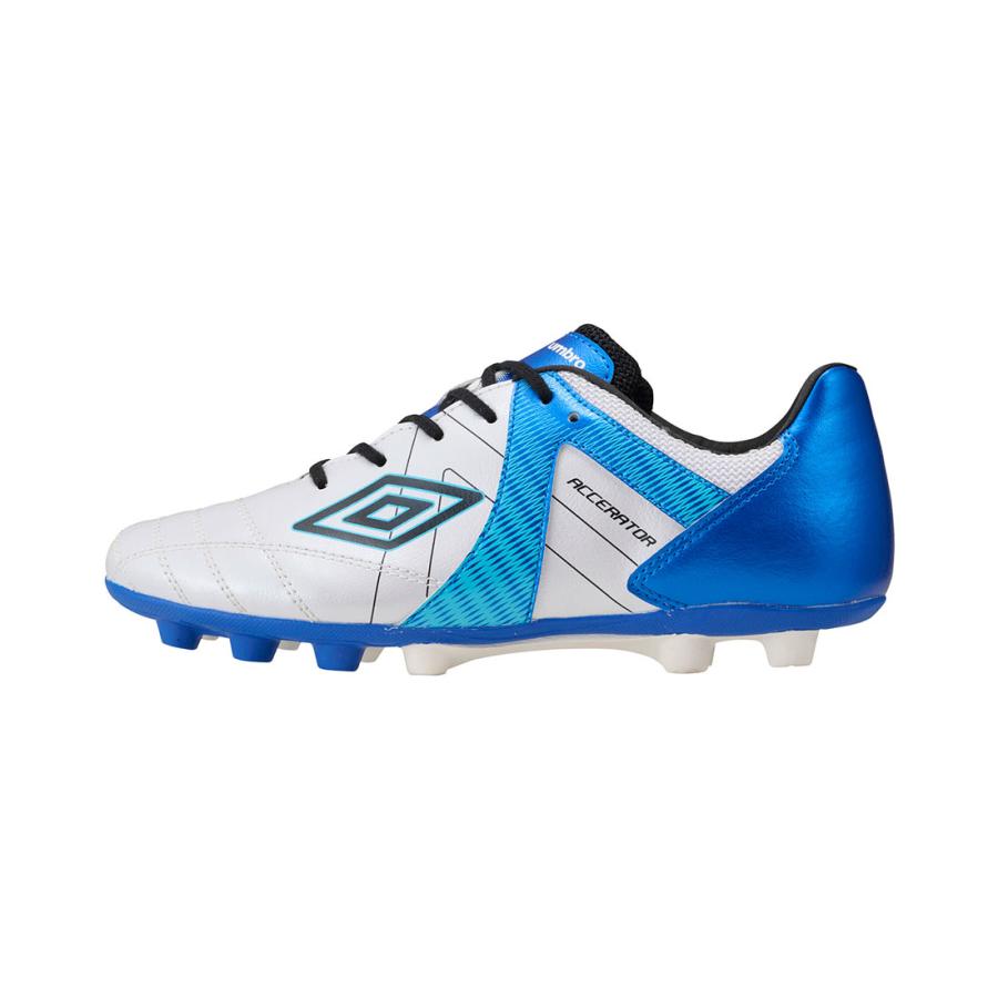 Umbro アクセレイター Pro サッカーシューズ ホワイト/ブルー umbro アンブロ アクセレイター プロ(ホワイト×ブルー