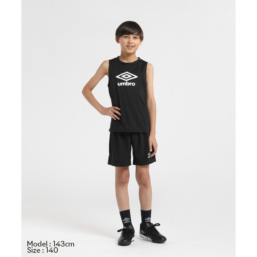 umbro（アンブロ） 公式 ジュニア ノースリーブプラクティスシャツ 