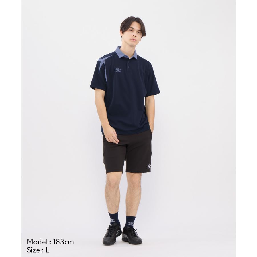 SCULPTOR UMBRO ネイビー ポロシャツ umbro（アンブロ） 公式 umbro UMBRO COACHERS コーチャーズポロシャツ