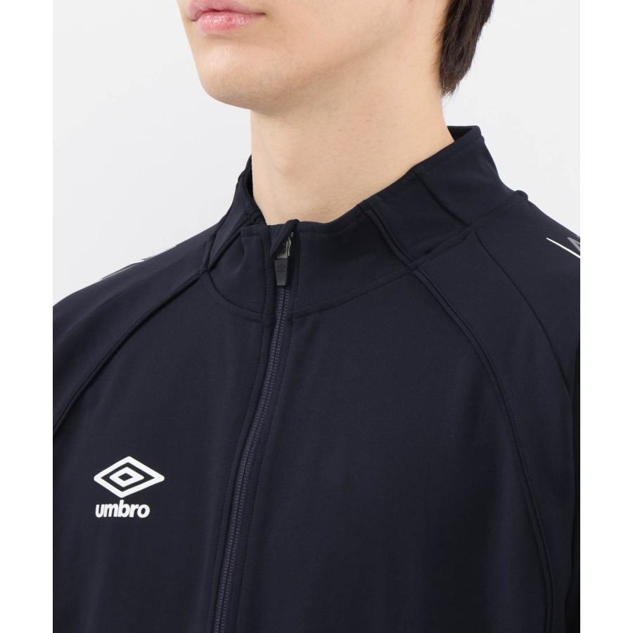 公式 アンブロ umbro ウォームアップジャケット ジャージ メンズ 吸汗 ストレッチ サッカー フットボール UF6SJG01MA 26SSの画像