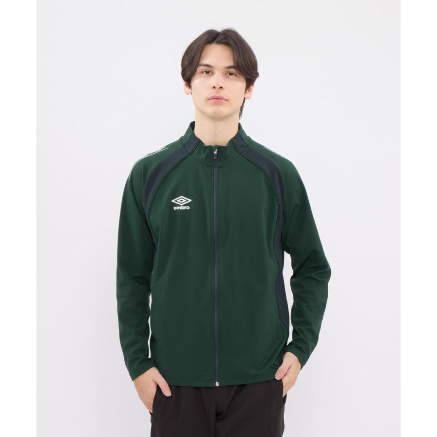 公式 アンブロ umbro ウォームアップジャケット ジャージ メンズ 吸汗 ストレッチ サッカー フットボール UF6SJG01MA 26SSの画像