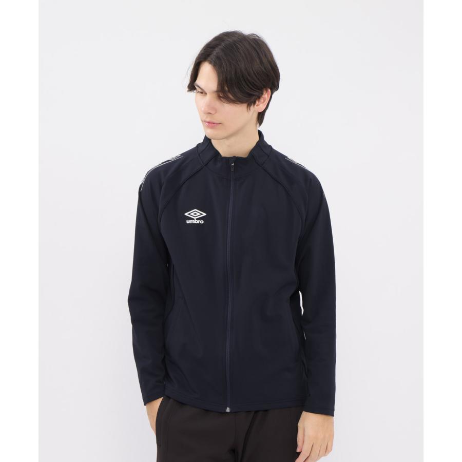 公式 アンブロ umbro ウォームアップジャケット ジャージ メンズ 吸汗 ストレッチ サッカー フットボール UF6SJG01MA 26SSの画像