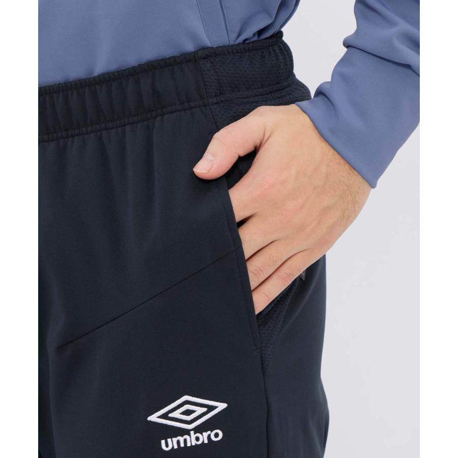 公式 アンブロ THE THIRD by UMBRO ウォームアップロングパンツ メンズ 吸汗 ストレッチ サッカー フットボール UF6SPZ10M 26SSの画像