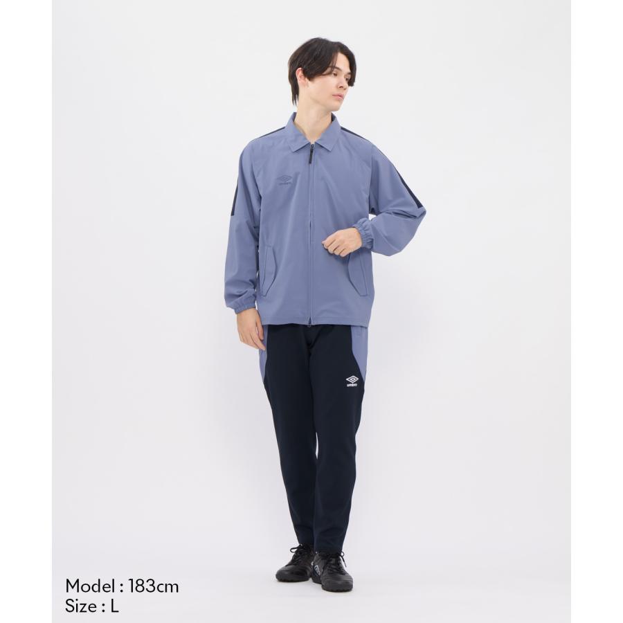 公式 アンブロ UMBRO COACHERS スウェジャーロングパンツ メンズ 吸汗 ストレッチ サッカー フットボール UF6SPZ15M 26SSの画像