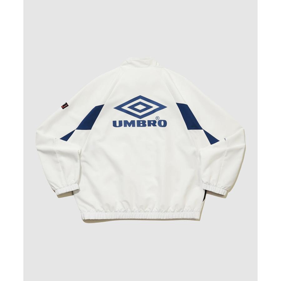 umbro ホワイト ジップアップジャケット F UMBRO ジップアップジャケット ホワイト/ブラック 【公式通販】