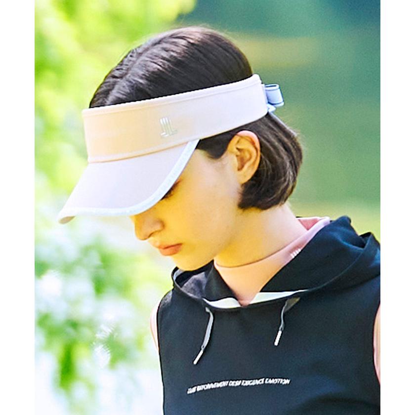 LANVIN SPORT 公式 ランバン スポール リボン付き綿ツイルサン