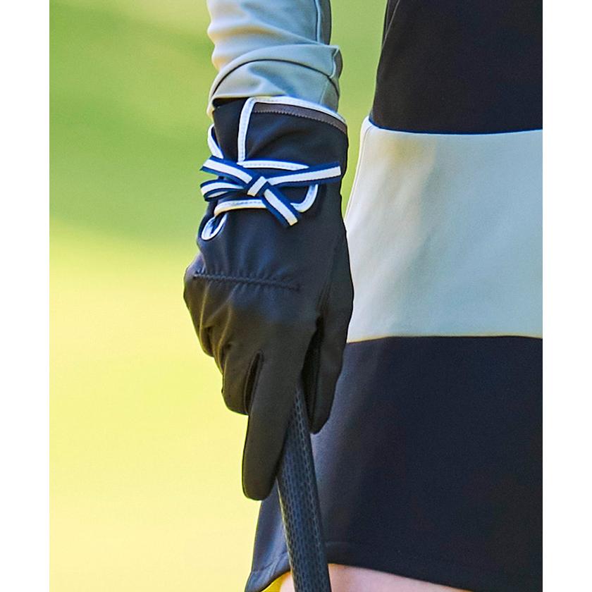 LANVIN SPORT 公式 ランバン スポール リボン付きグローブ 両手