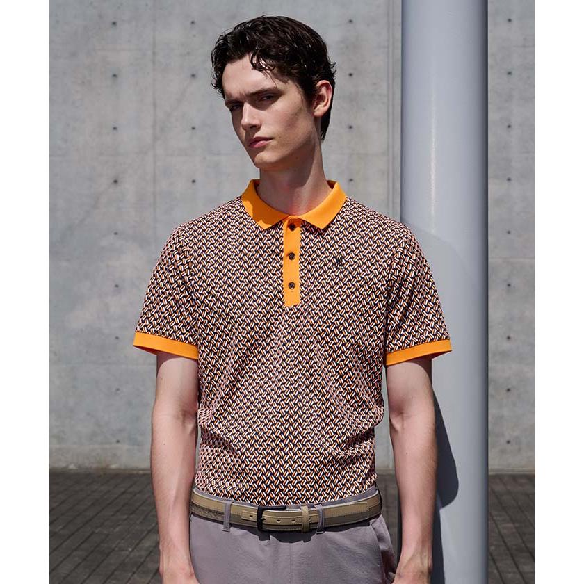 LANVIN SPORT 公式 ランバン スポール 幾何柄プリント 半袖