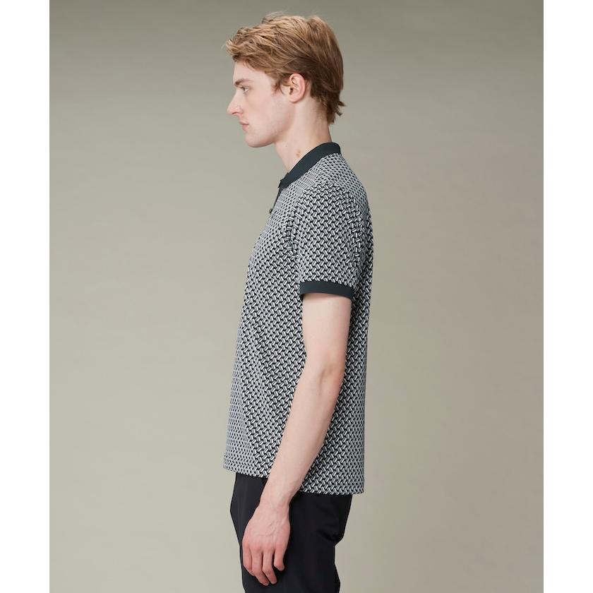LANVIN SPORT 公式 ランバン スポール 幾何柄プリント 半袖
