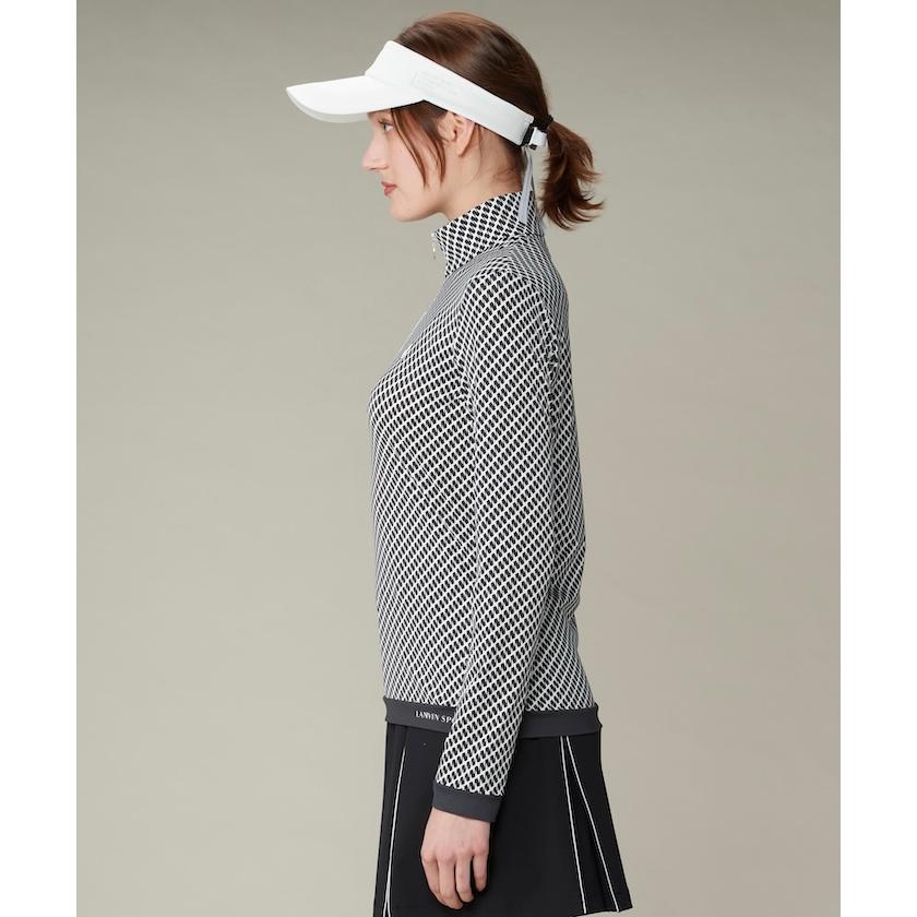 ランバンスポール　ゴルフウェア　長袖シャツ　大きいサイズ　クローバー　ストライプ ランバンスポール ゴルフウェア 長袖シャツ 大きいサイズ