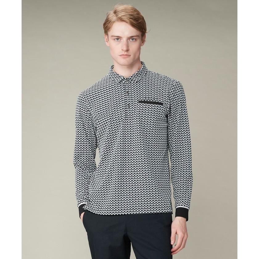 ランバン スポール LANVIN SPORT 長袖ポロシャツ　サイズ44 ランバン スポール LANVIN SPORT 長袖ポロシャツ サイズ44 楽天