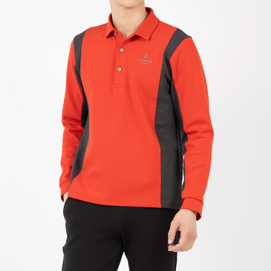 LANVIN SPORT 公式 ランバン スポール 共地衿長袖シャツ メンズ