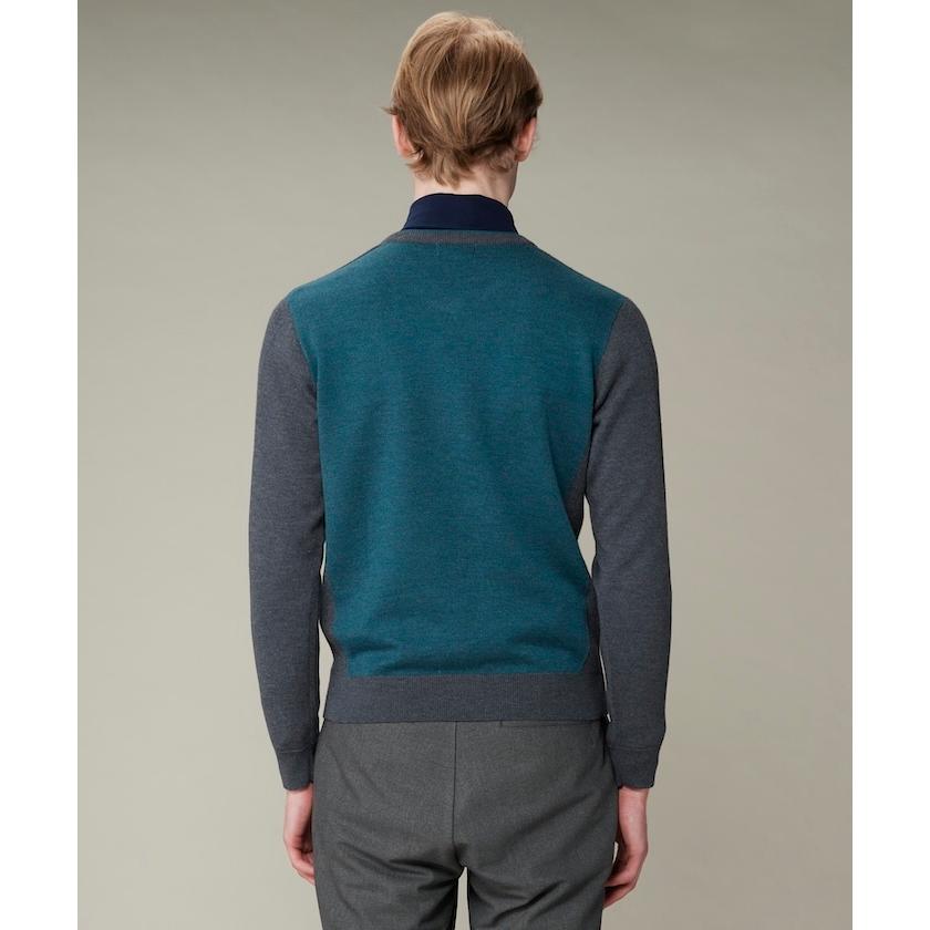 LANVIN ゴルフセーター 薄手　M　　　 高品質　デザイン　定価41800円 LANVIN ゴルフセーター 薄手 M 高品質 デザイン 定価41800円