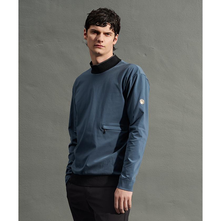 LANVIN - ランバンスポール 新品未使用ハイネックトップス ランバン スポール LANVIN SPORT ハイネック長袖シャツ【吸汗