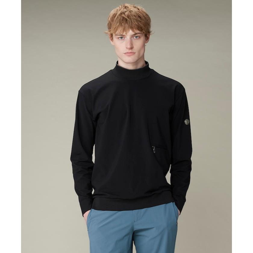 LANVIN SPORT ランバンスポール　異素材mix ダウン　ニット　ゴルフ LANVIN SPORT ランバンスポール 異素材mix ダウン ニット ゴルフ