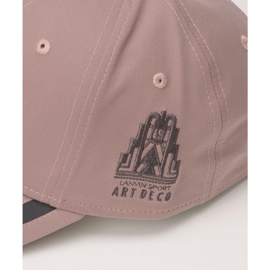 LANVIN - coco 未使用品 ランバンスポール LANVIN SPORT キャップ フリー グレー グログランリボン　つば広 ランバン スポール LANVIN SPORT ロゴエンボスキャップ【リボン