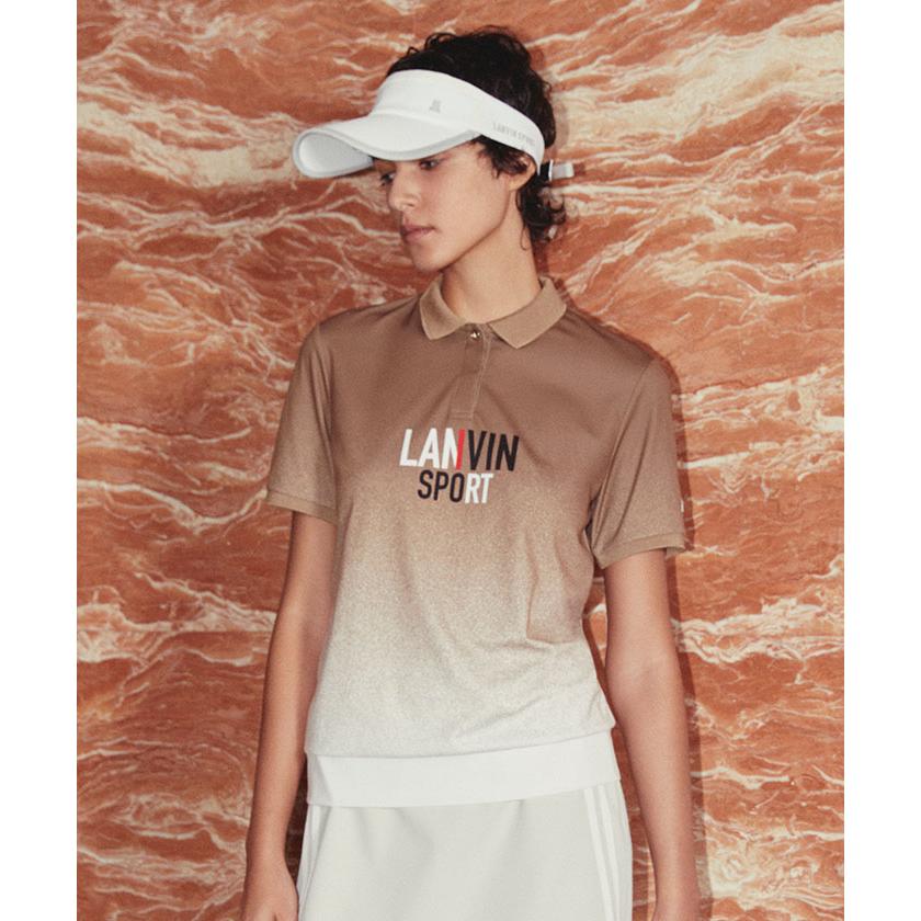 極美品✨ランバンスポール ゴルフウェア ポロシャツ 軽量 UV機能 ハート L LANVIN SPORT（ランバンスポール） 公式 ランバン スポール