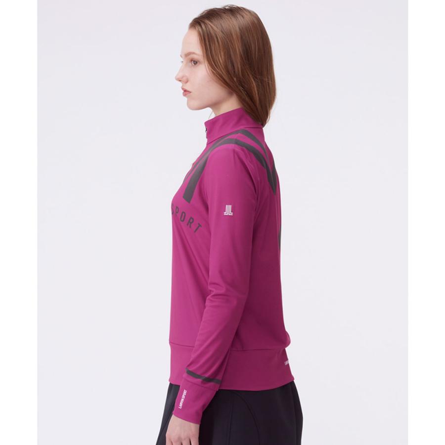 美品♪ランバンスポール 上下セット 長袖ハーフジップ スカート LANVIN SPORT（ランバンスポール） 公式 ランバン スポール BIGロゴ