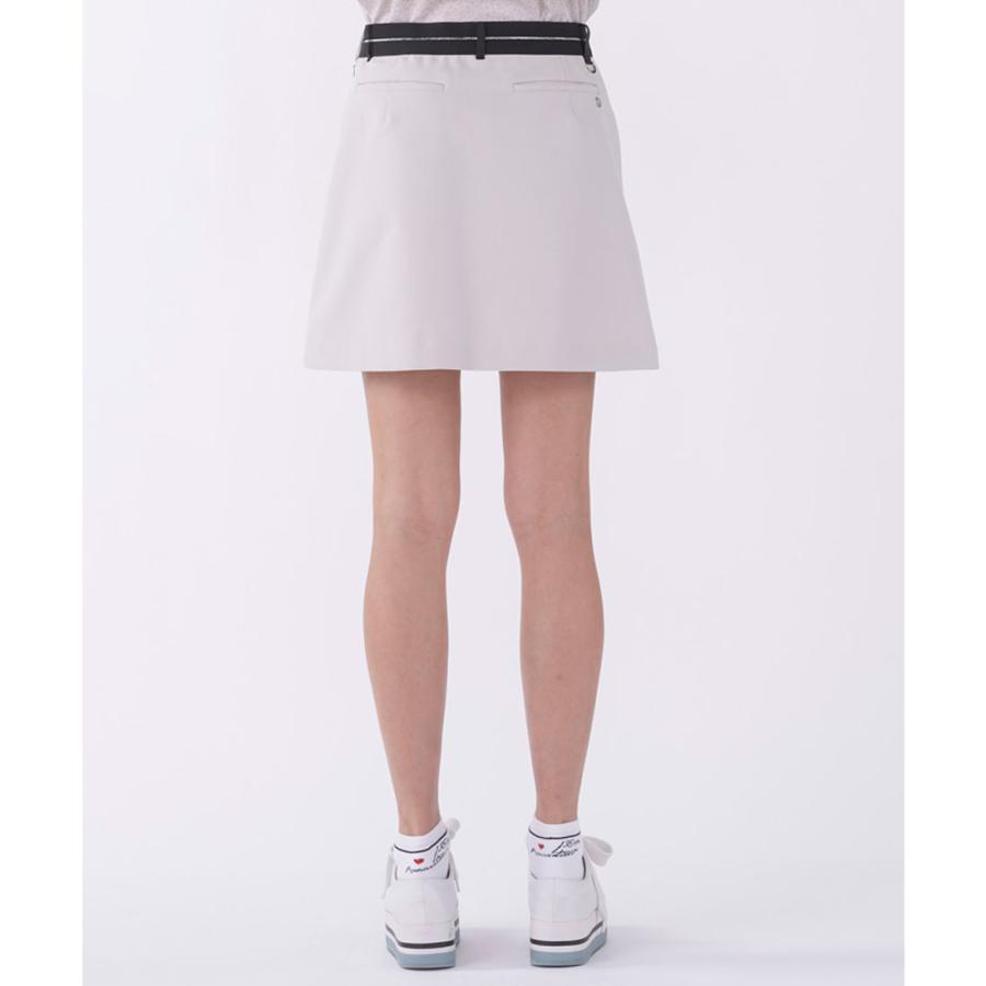 公式 ランバン スポール LANVIN SPORT ラインディテールAラインスカート レディース ウェア ゴルフ おしゃれ VG5FSK11L 25FWの画像