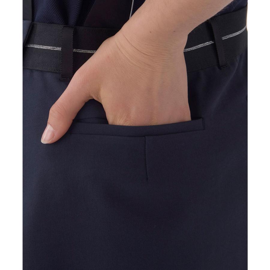 公式 ランバン スポール LANVIN SPORT ラインディテールAラインスカート レディース ウェア ゴルフ おしゃれ VG5FSK11L 25FWの画像
