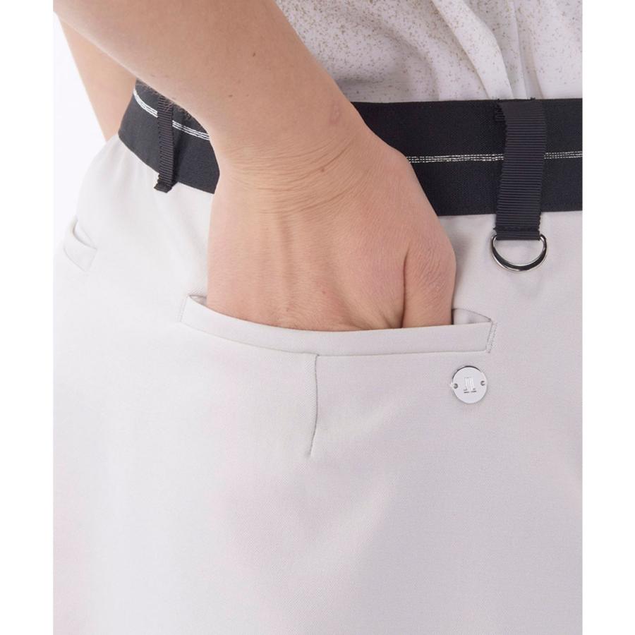 公式 ランバン スポール LANVIN SPORT ラインディテールAラインスカート レディース ウェア ゴルフ おしゃれ VG5FSK11L 25FWの画像