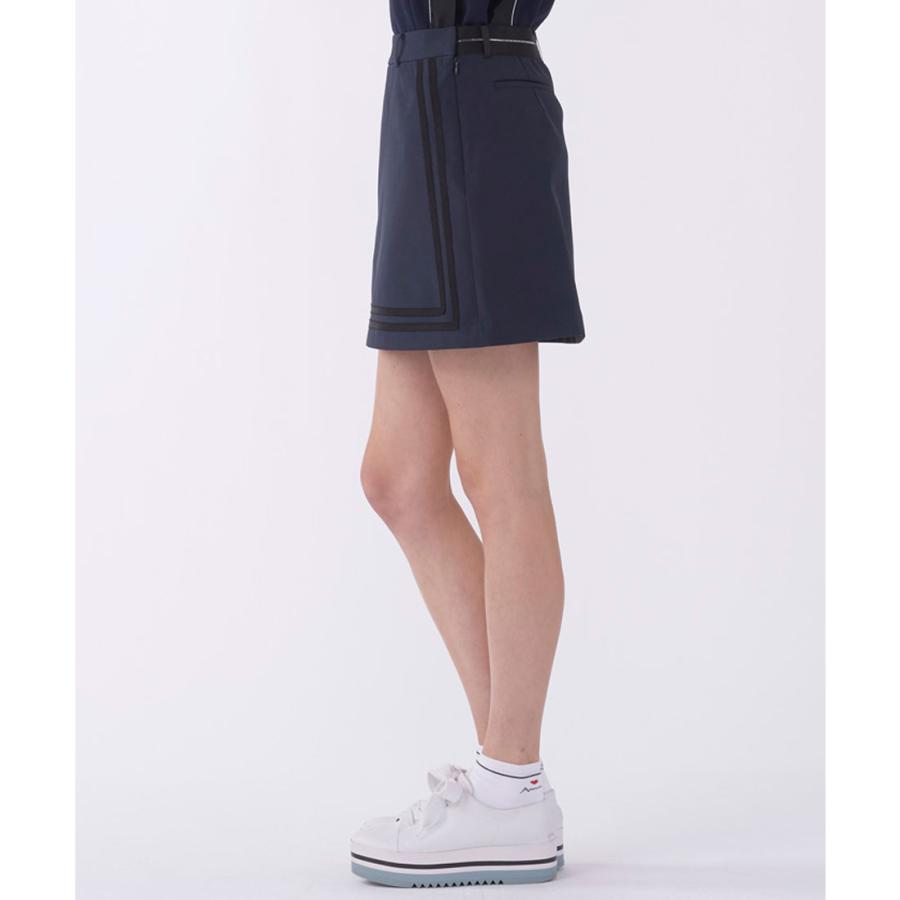 公式 ランバン スポール LANVIN SPORT ラインディテールAラインスカート レディース ウェア ゴルフ おしゃれ VG5FSK11L 25FWの画像