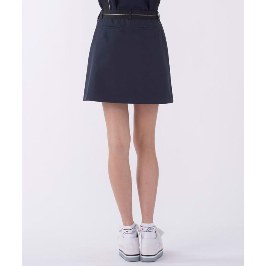 公式 ランバン スポール LANVIN SPORT ラインディテールAラインスカート レディース ウェア ゴルフ おしゃれ VG5FSK11L 25FWの画像