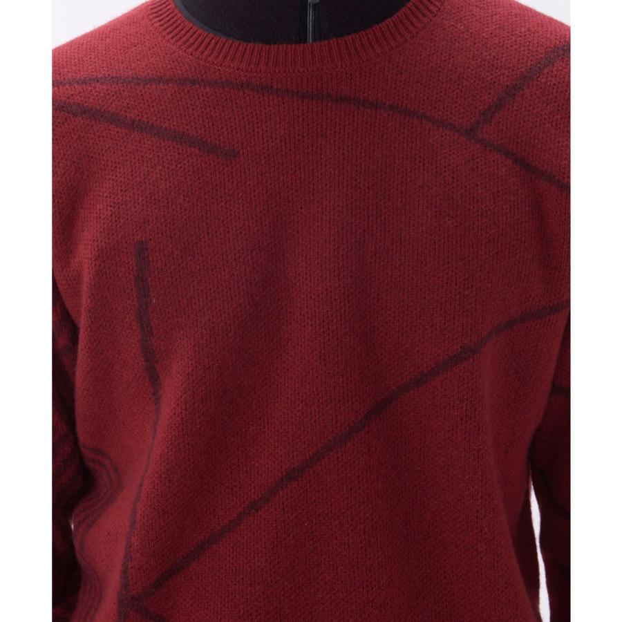 公式 ランバン スポール LANVIN SPORT クルーネックカシミヤセーター メンズ ゴルフ おしゃれ VG5FST01M 25FWの画像