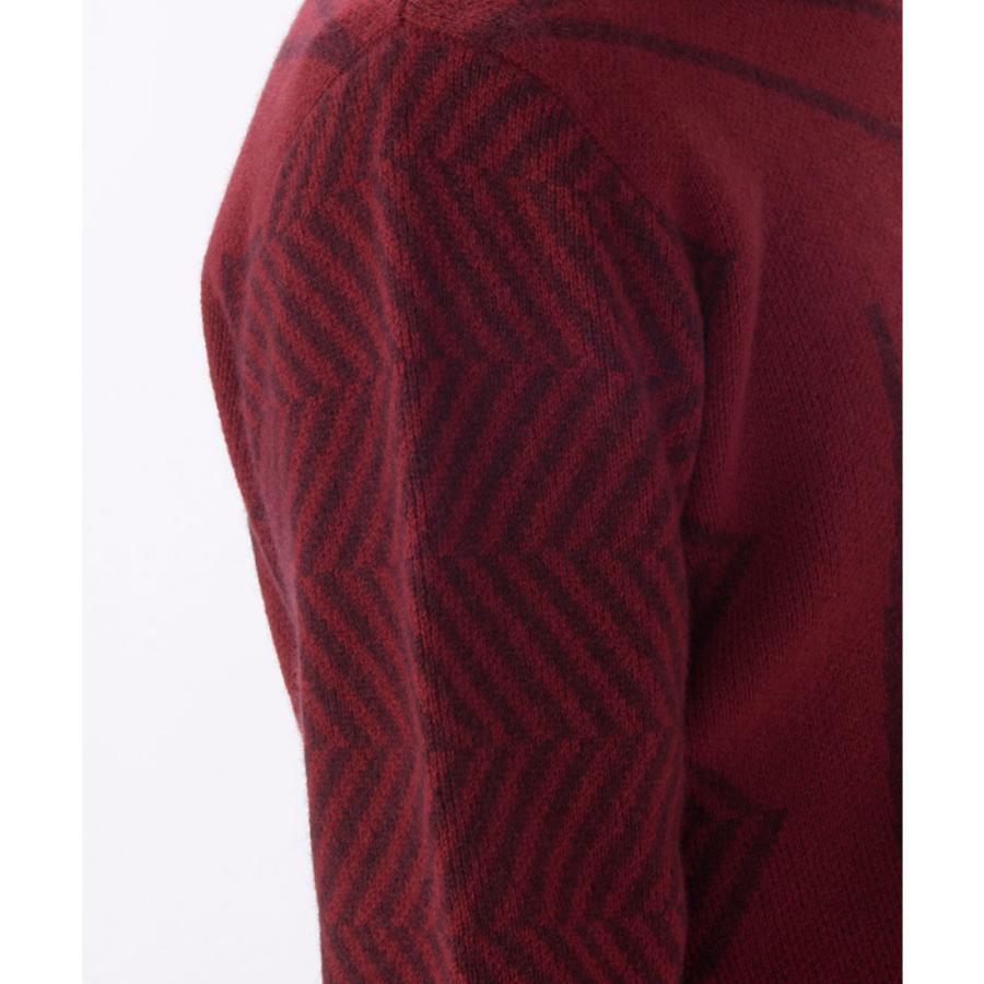公式 ランバン スポール LANVIN SPORT クルーネックカシミヤセーター メンズ ゴルフ おしゃれ VG5FST01M 25FWの画像
