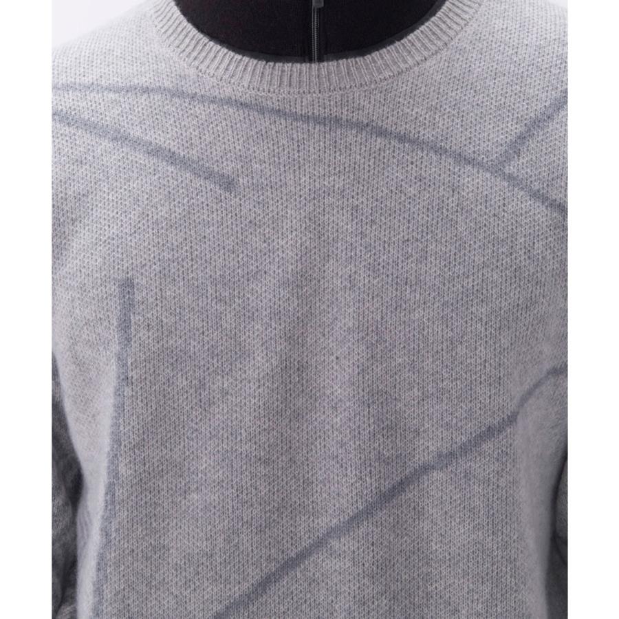 公式 ランバン スポール LANVIN SPORT クルーネックカシミヤセーター メンズ ゴルフ おしゃれ VG5FST01M 25FWの画像
