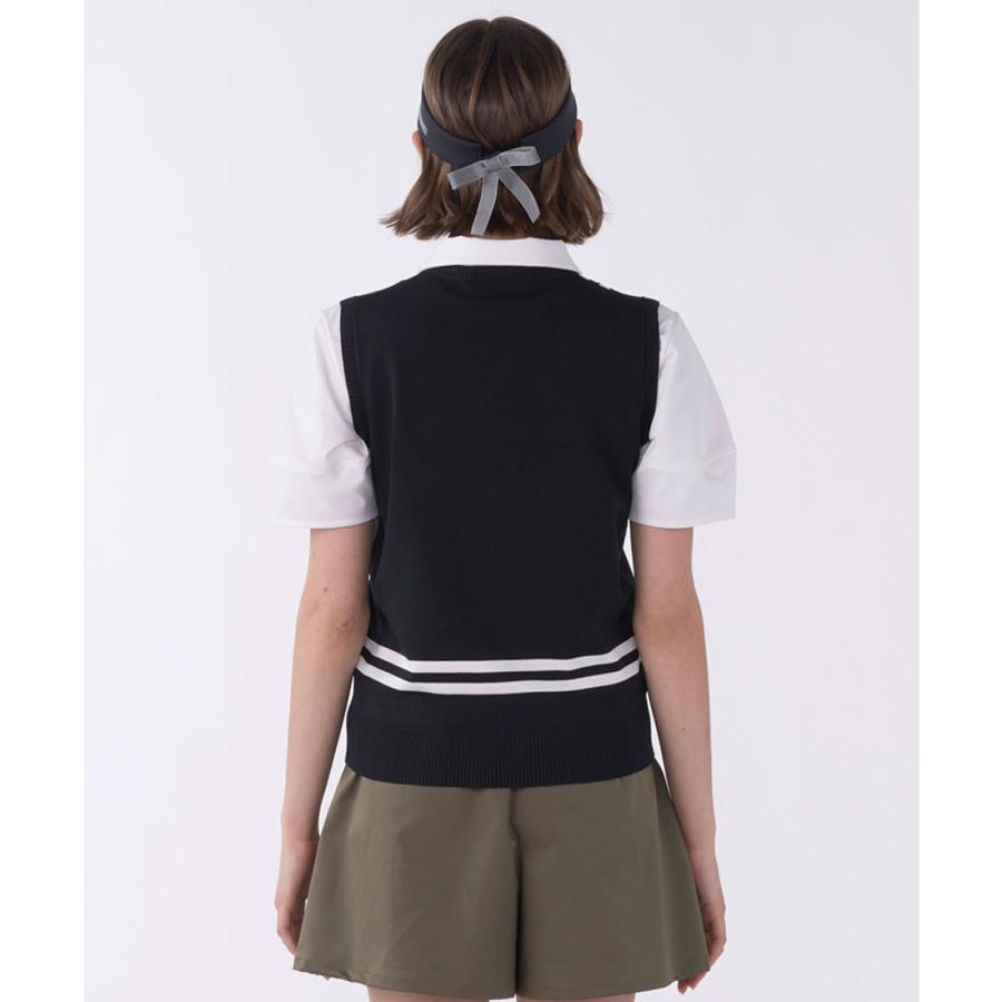 美品✨LANVIN SPORT 異素材 アウター ベスト ゴルフウェア 美品✨LANVIN SPORT 異素材 アウター ベスト ゴルフウェア