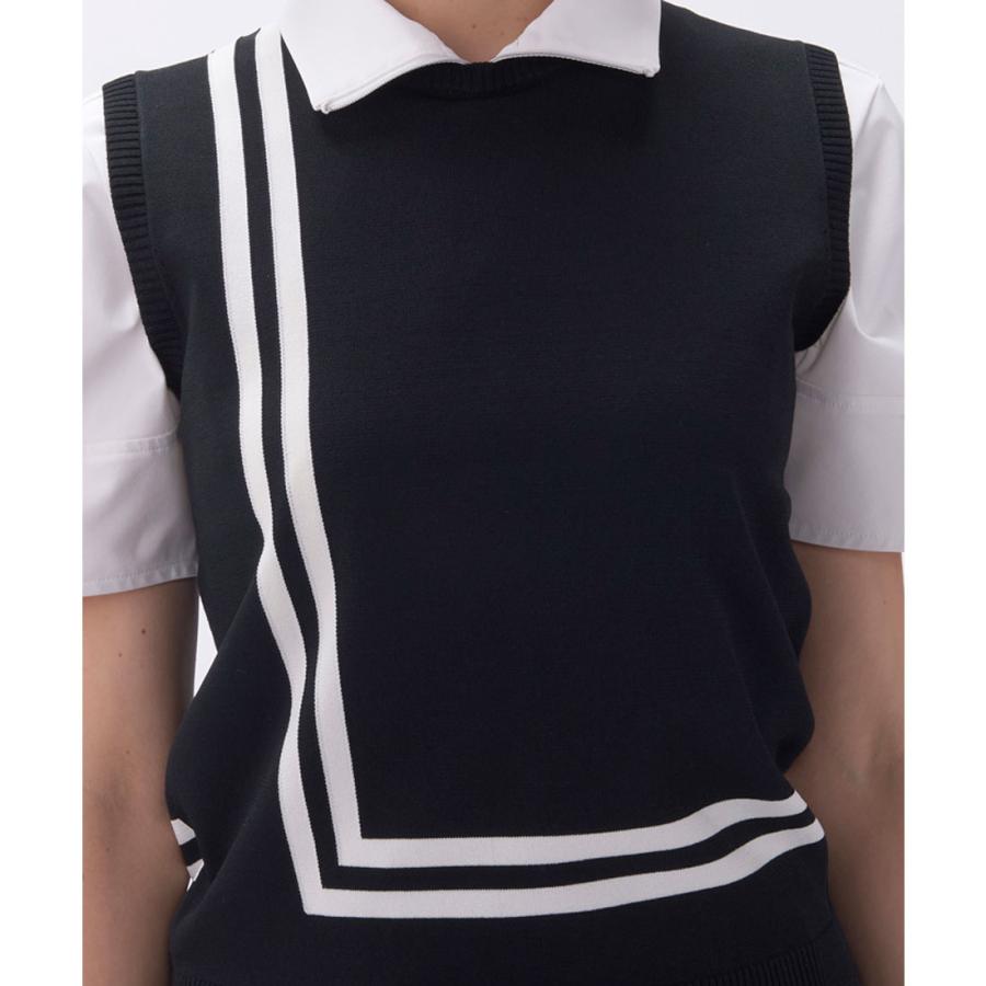 LANVIN SPORT 公式 ランバン スポール クルーネックニットベスト