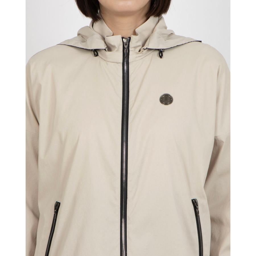 公式 ランバン スポール LANVIN SPORT ブルゾン はっ水 フード脱着可 レディース ジャケット 前開き ゴルフ VG5FWB31L 25FWの画像