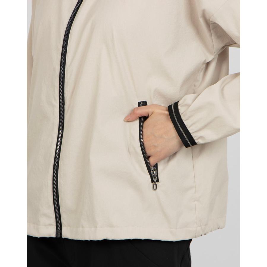 公式 ランバン スポール LANVIN SPORT ブルゾン はっ水 フード脱着可 レディース ジャケット 前開き ゴルフ VG5FWB31L 25FWの画像