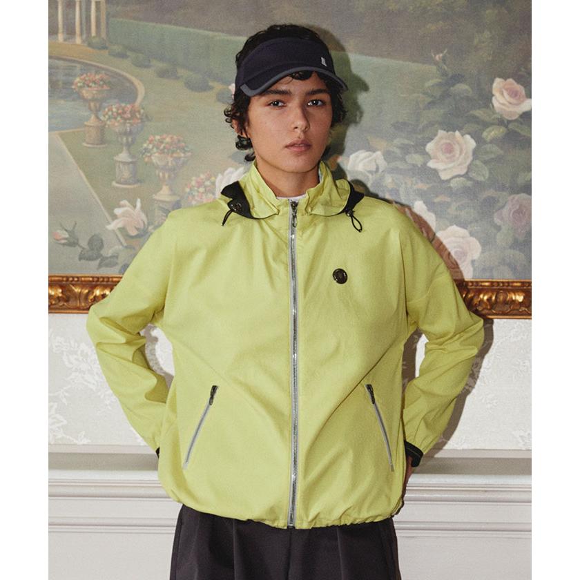 公式 ランバン スポール LANVIN SPORT ブルゾン はっ水 フード脱着可 レディース ジャケット 前開き ゴルフ VG5FWB31L 25FWの画像