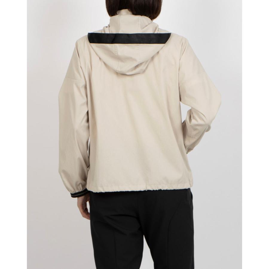 公式 ランバン スポール LANVIN SPORT ブルゾン はっ水 フード脱着可 レディース ジャケット 前開き ゴルフ VG5FWB31L 25FWの画像