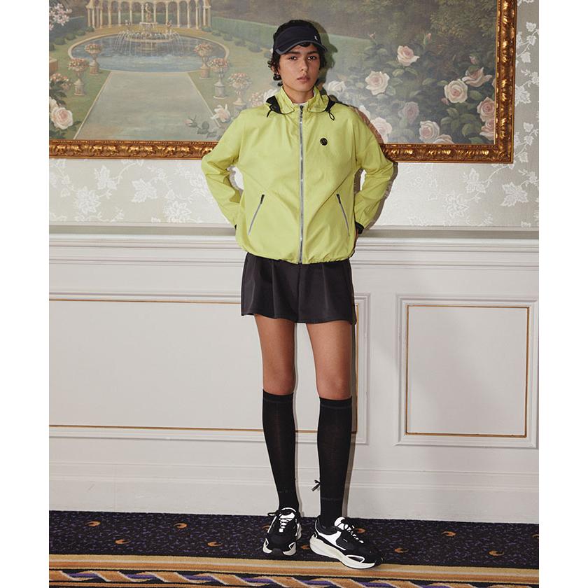公式 ランバン スポール LANVIN SPORT ブルゾン はっ水 フード脱着可 レディース ジャケット 前開き ゴルフ VG5FWB31L 25FWの画像