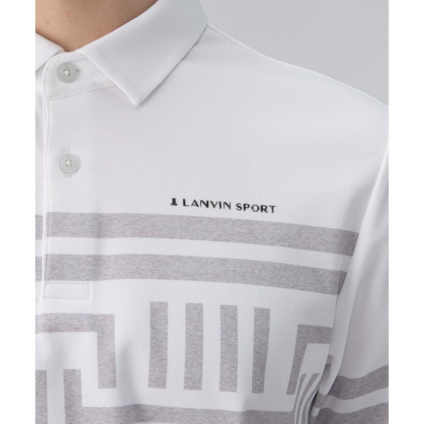 LANVIN SPORT ランバンスポール ボリュームスリーブ半袖シャツ グレー LANVIN SPORT ランバンスポール ボリュームスリーブ半袖シャツ