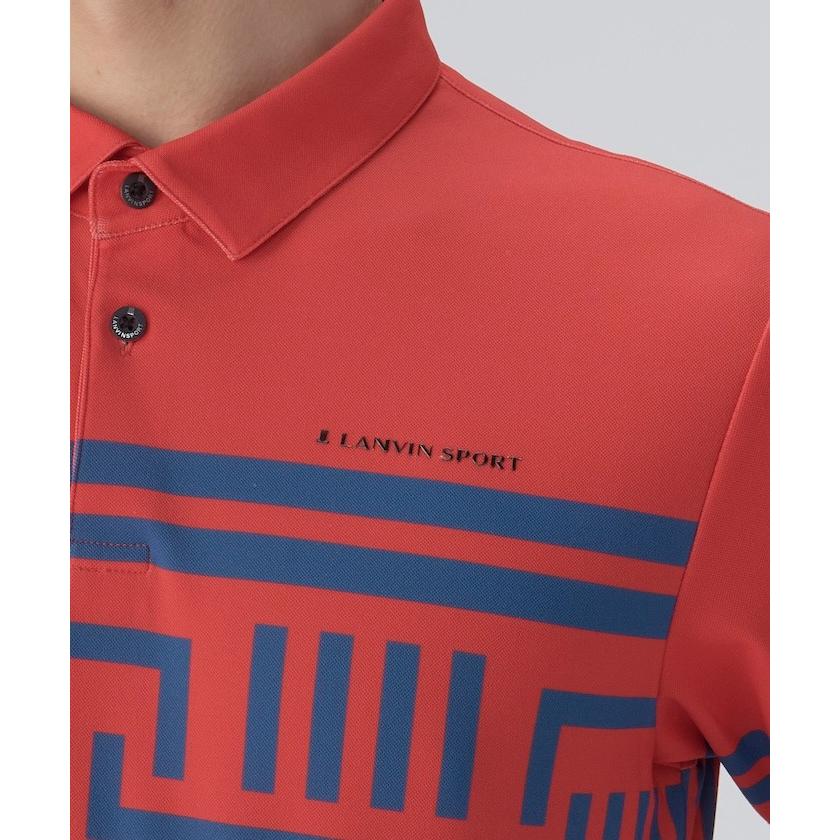 未使用【LANVIN SPORT】 ポロシャツ LANVIN SPORT 公式 ランバン スポール 半袖ポロシャツ メンズ