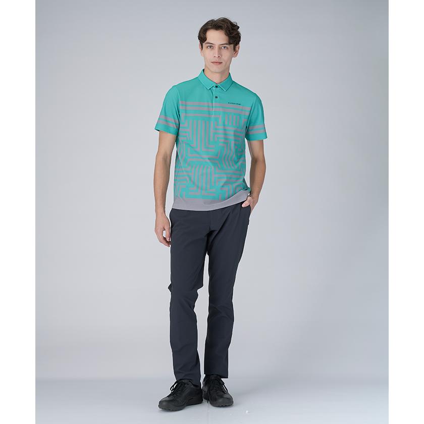 LANVIN SPORT ランバンスポール ボリュームスリーブ半袖シャツ グレー LANVIN SPORT ランバンスポール ボリュームスリーブ半袖シャツ