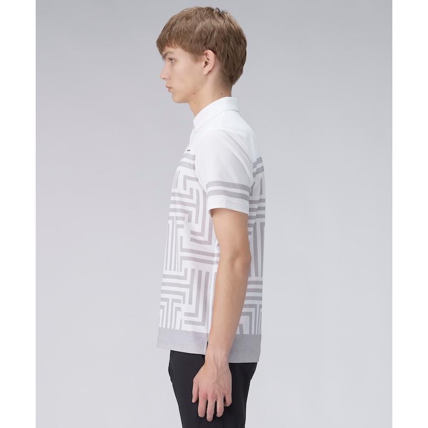 LANVIN SPORT ランバンスポール ボリュームスリーブ半袖シャツ グレー LANVIN SPORT ランバンスポール ボリュームスリーブ半袖シャツ