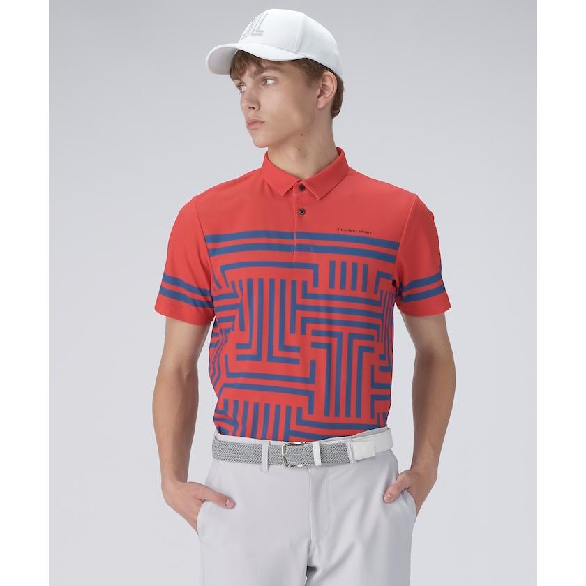 未使用【LANVIN SPORT】 ポロシャツ LANVIN SPORT 公式 ランバン スポール 半袖ポロシャツ メンズ