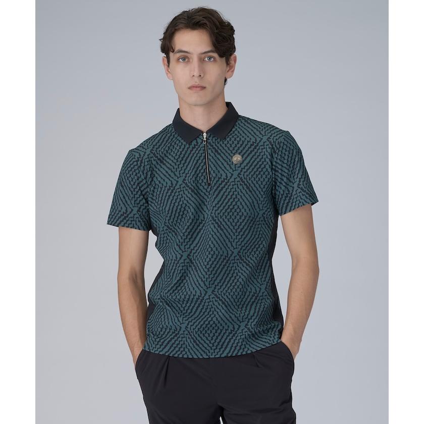 新品❣️ランバンスポールゴルフシャツ❣️メンズMサイズ 半額！ LANVIN SPORT（ランバンスポール） 公式 ランバン スポール 総柄