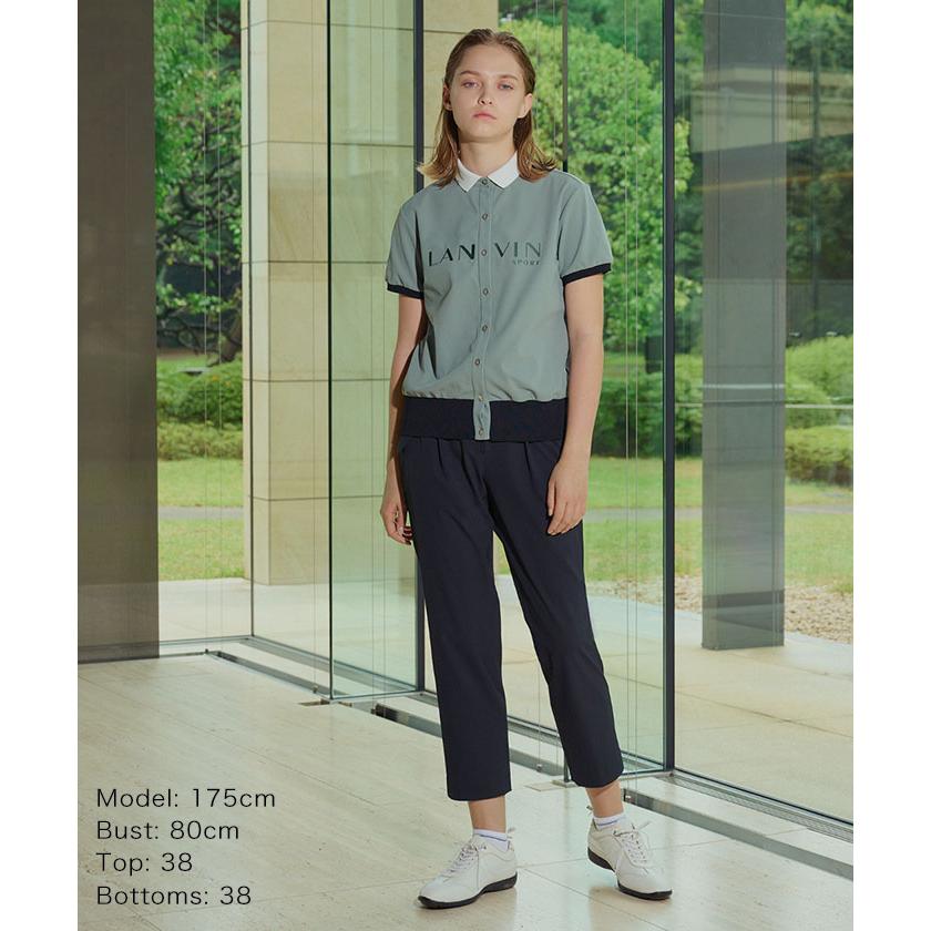LANVIN SPORT レディースシャツ 38 LANVIN SPORT レディース ゴルフシャツ 38