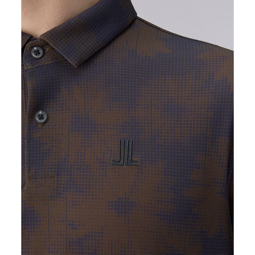 LANVIN SPORT ランバンスポール　花柄　ボタニカル　半袖シャツ　ゴルフ LANVIN SPORT ランバンスポール 花柄 ボタニカル 半袖シャツ ゴルフ